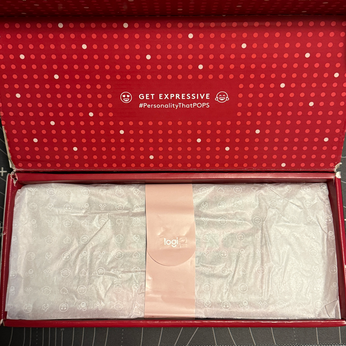 Logitech POP Keys - Heartbreaker (For Parts, No Switches)