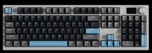 Langtu LT104 Grey Wired Keyboard (No Switches)