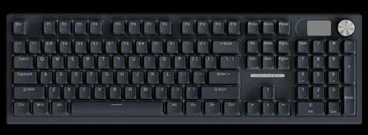 Langtu LT104 Black Wired Keyboard (no switches)